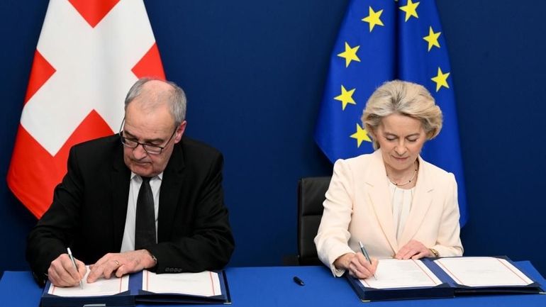 La Suisse et UE renforcent leurs liens via une série d'accords