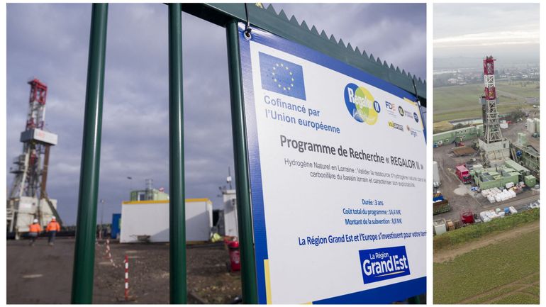 En Moselle, à Pontpierre, recherches et espoirs après la découverte "unique au monde" d'un gisement d'hydrogène naturel