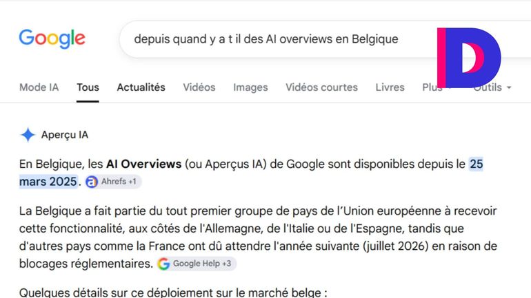 Peut-on faire confiance aux réponses générées par IA dans les "aperçus" de Google? Quel impact sur l'information?