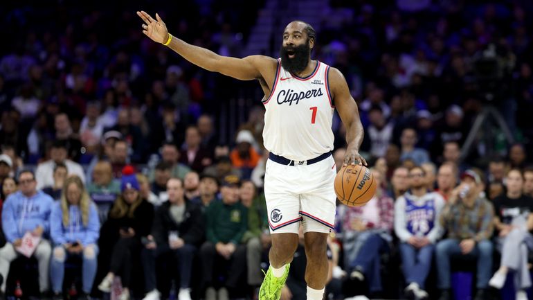 NBA : Detroit enchaîne une 12e victoire de suite, James Harden inscrit 55 points et s'offre le record de franchise