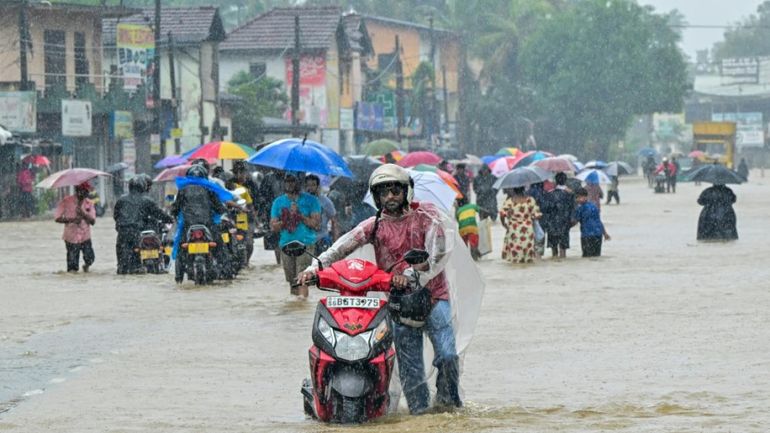 Le Sri Lanka déploie l'armée face aux inondations, le bilan grimpe à 69 morts
