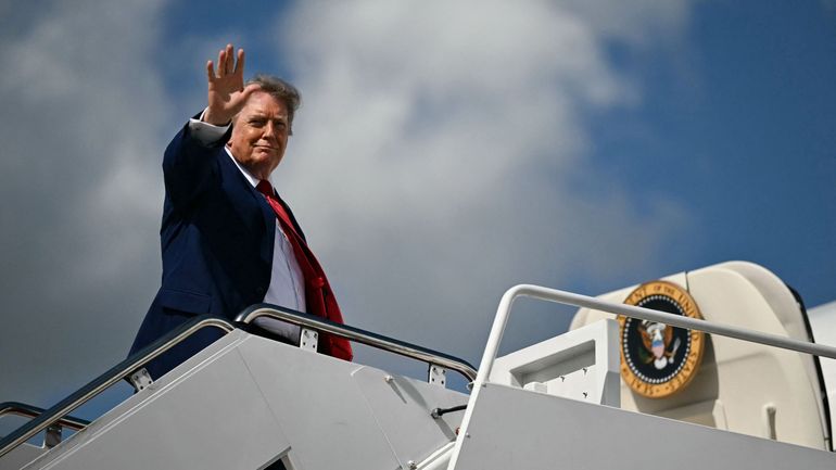 Que s'est-il passé ? Donald Trump monte dans Air Force One... mais n'y est plus au décollage : l'incroyable manoeuvre pour le protéger d'une menace iranienne