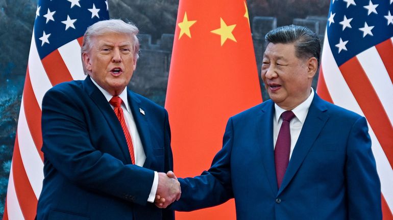 Trump en Chine : être "des partenaires, pas des rivaux", déclare Xi Jinping