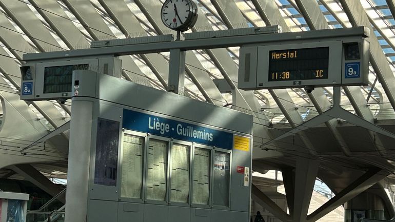 Incident sur le rail entre Liège et Ans ce dimanche, la circulation des trains reprend progressivement