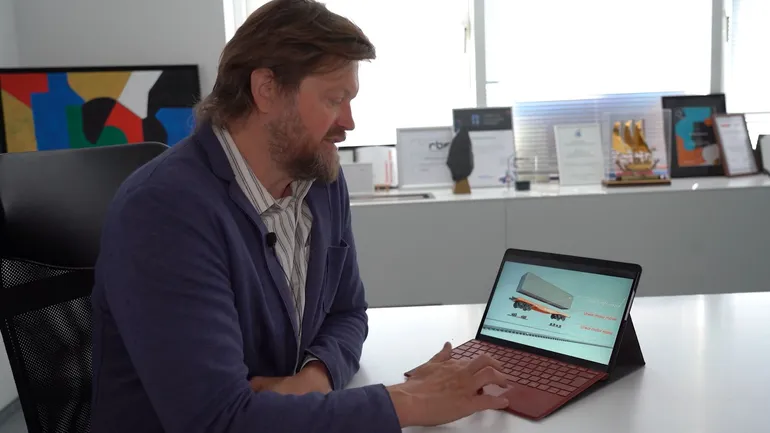 Ben Paczek, le concepteur du train