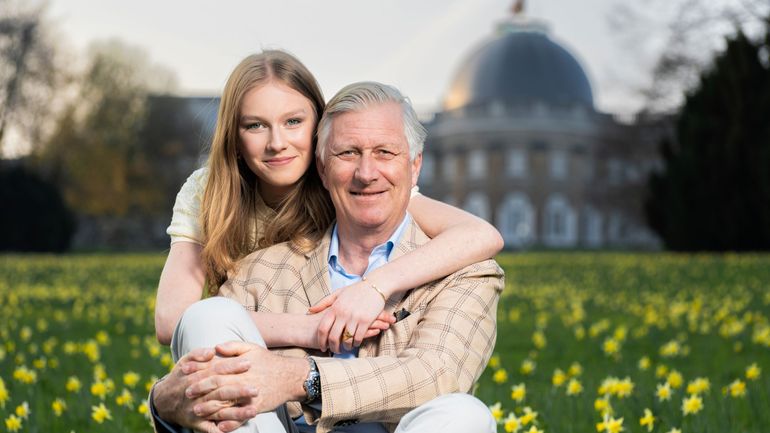 Portrait nostalgique du Roi Philippe et de la Princesse Éléonore : le Palais diffuse un nouveau cliché à l'occasion de leur anniversaire