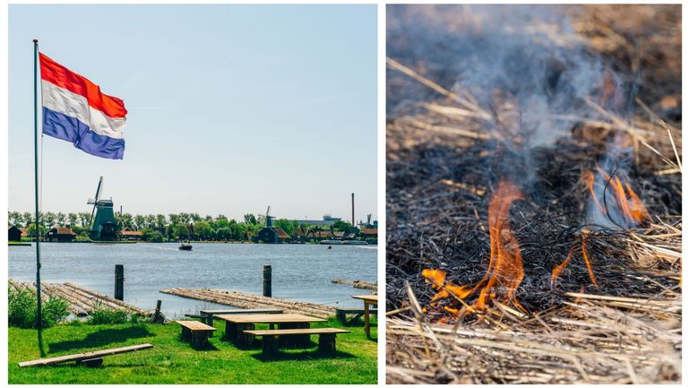 Pays-Bas : des incendies se déclarent sur des terrains militaires