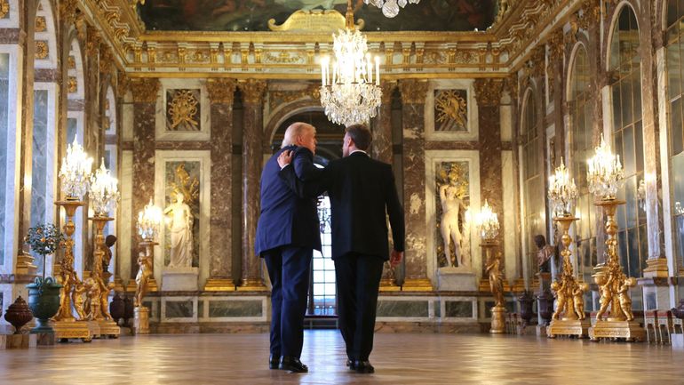 Un jour, une carte : avec Donald Trump au Château de Versailles, le retour de la diplomatie des ors de la République
