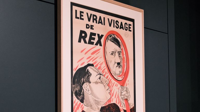 "Le vrai visage de Rex", œuvre explicitement politique rejoint le Musée Magritte "Le vrai visage de Rex", œuvre explicitement politique rejoint le Musée Magritte