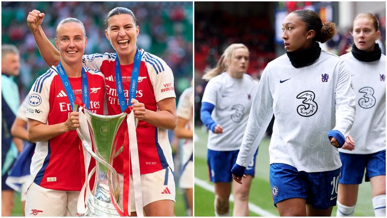 Champions League féminine, quart de finale : Arsenal-Chelsea, la réalité contre le rêve (direct vidéo à 21h)