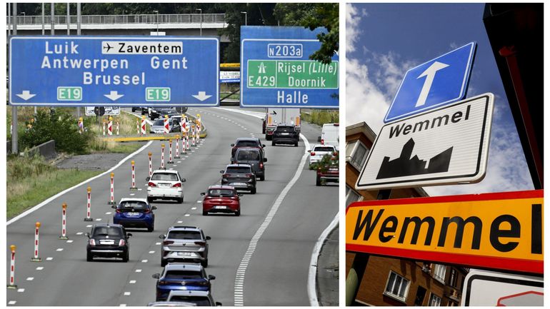 Wemmel : des panneaux de signalisation uniquement en néerlandais sur le ring relancent le débat sur l'emploi des langues en périphérie