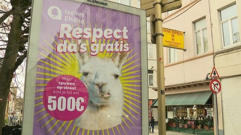La commune d’Ixelles lance sa campagne "anti-crachats" La commune d’Ixelles lance sa campagne "anti-crachats"