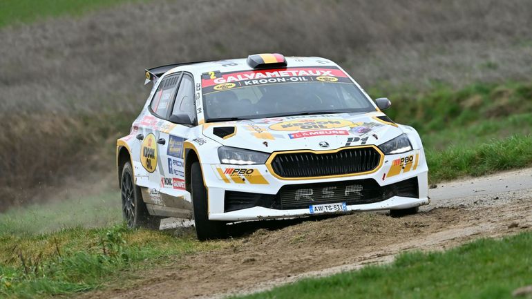 Championnat de Belgique des rallyes : Maxime Potty domine du début à la fin à Tielt