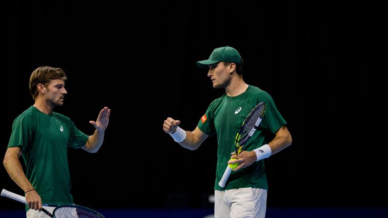 Raphaël Collignon "rêve" de jouer avec David Goffin en Coupe Davis : "Je l’idolâtre depuis que je suis tout petit"
