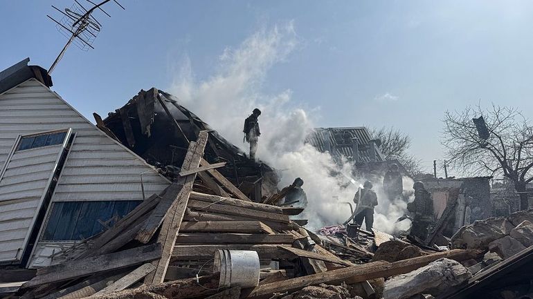 Des centaines de drones russes lancés sur l'Ukraine en plein jour