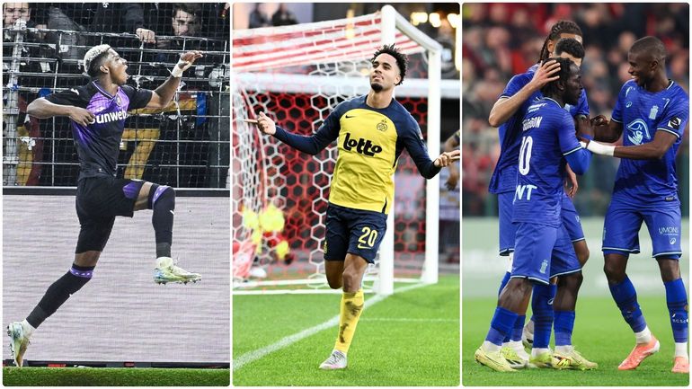 Un solo d’Angulo, un bijou de Guiagon et une demi-volée de Giger dans le top 5 des buts de la 13e journée de Pro League