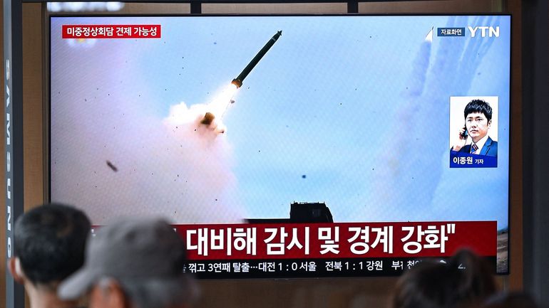 Corée du Nord : Pyongyang a tiré plusieurs missiles balistiques, affirme Séoul
