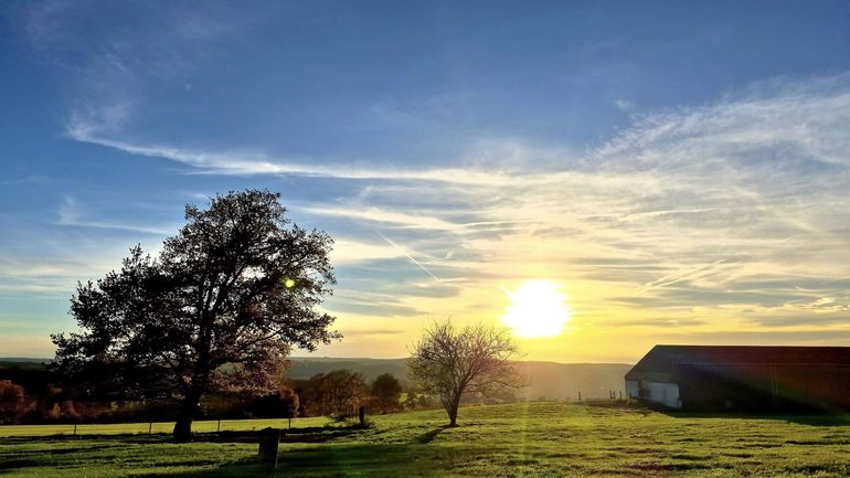 Météo en Belgique : une belle luminosité avant un week-end plus gris