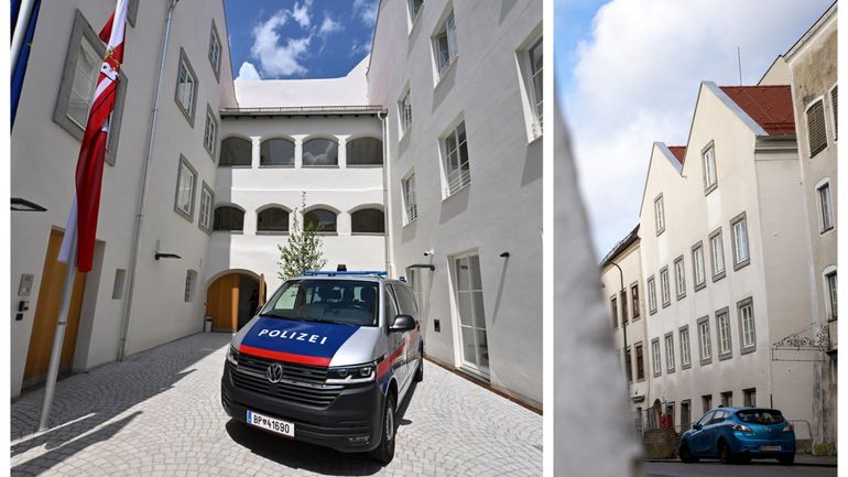 Autriche : la maison natale d'Adolf Hitler, à Braunau am Inn, transformée en commissariat de police