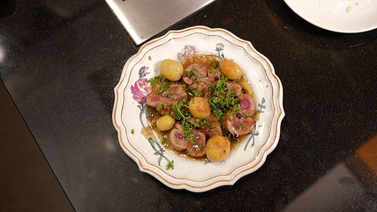 Recette : Rognons de veau à la liégeoise de Gerald Watelet Recette : Rognons de veau à la liégeoise de Gerald Watelet