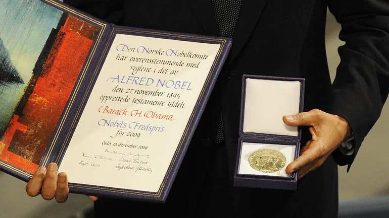 En 2009, Barack Obama a reçu le prix Nobel de la paix.