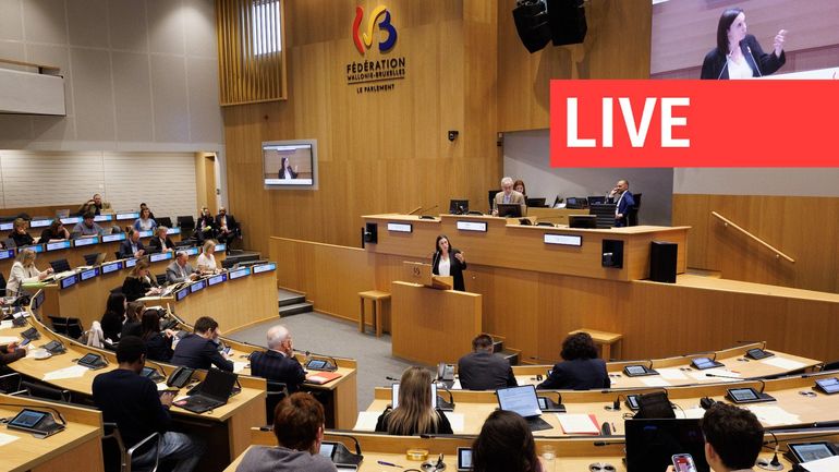 Direct - Économies dans l'enseignement : suivez la séance plénière du Parlement de la Fédération Wallonie-Bruxelles et le vote du décret-programme