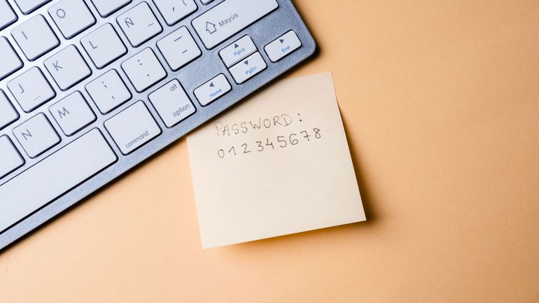 Quels sont les pires mots de passe utilisés par les Belges en 2025 ?