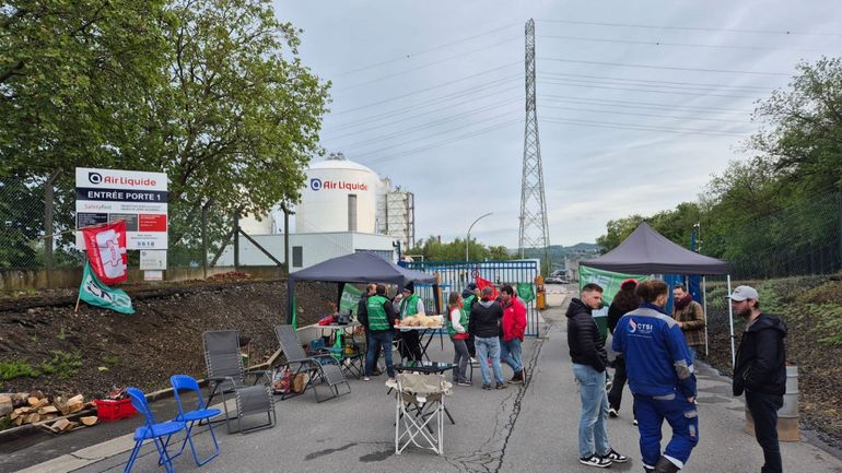 Suppressions d’emplois chez Air Liquide : le site de Seraing en grève, les syndicats entendent défendre les conditions de licenciements