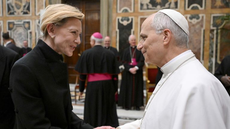 Le Pape reçoit des grands noms du cinéma au Vatican, de Spike Lee à Cate Blanchett