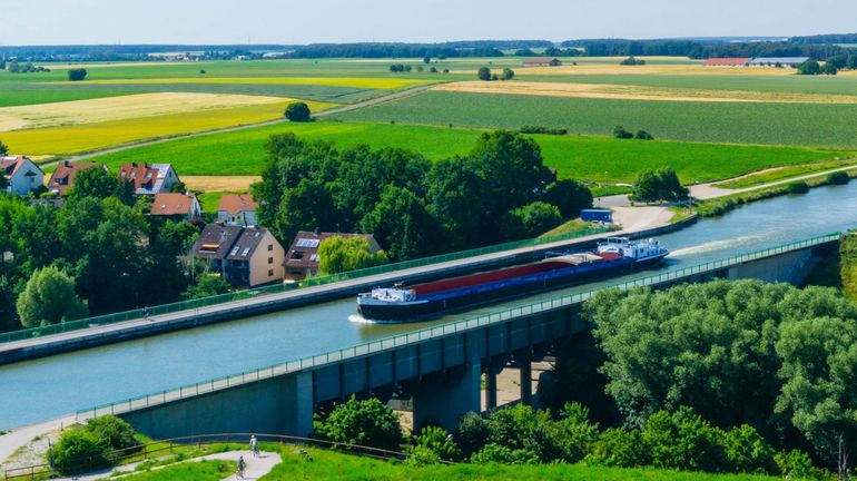 Un jour, une carte – Du Danube au Rhin, la voie fluviale européenne menacée