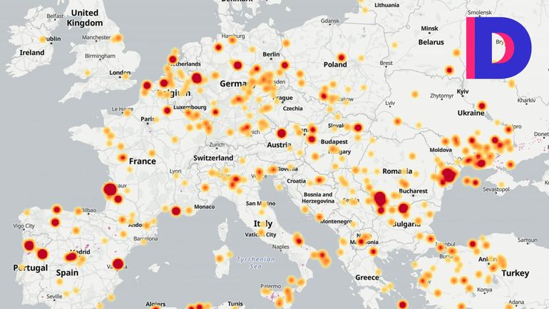 L'Europe en proie aux flammes : les incendies en cartes et en chiffres