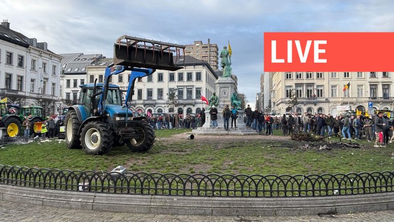 Direct – Grogne des agriculteurs : les tracteurs de retour à Bruxelles, vives tensions devant le Parlement européen Direct – Grogne des agriculteurs : les tracteurs de retour à Bruxelles, vives tensions devant le Parlement européen