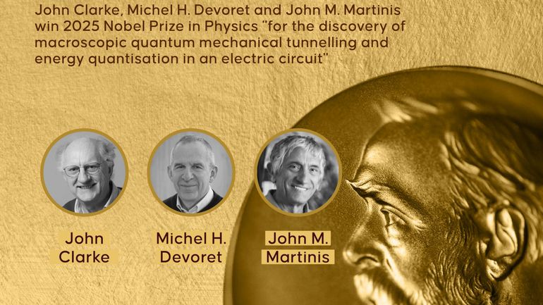 Le Prix Nobel de physique décerné à John Clarke, Michel Devoret et John Martinis