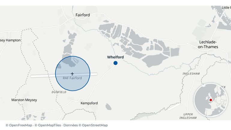 Grande-Bretagne : "Incident majeur" près d’une base utilisée par l’US Air Force