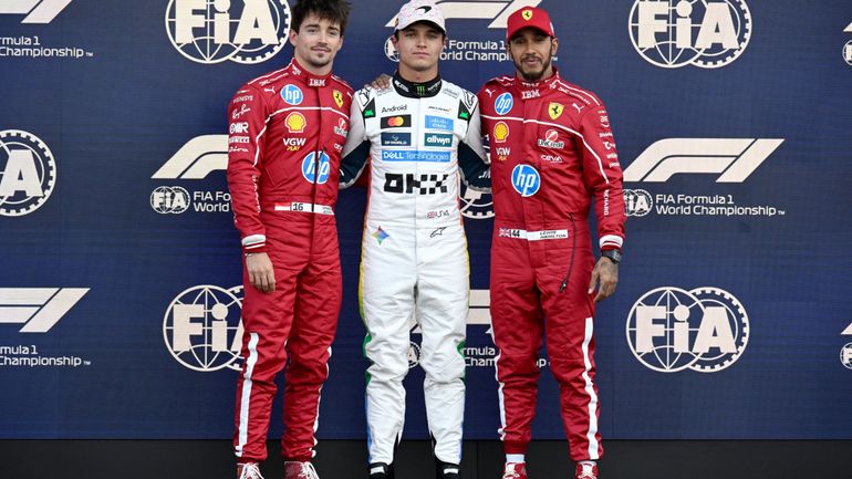 F1 Mexique – Norris et une pole après "un tour parfait", les pilotes Ferrari "heureux" d’être dans le top 3 F1 Mexique – Norris et une pole après "un tour parfait", les pilotes Ferrari "heureux" d’être dans le top 3