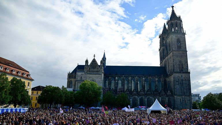 "La coexistence humaine est empoisonnée par la haine, nous devons nous exprimer", en Allemagne, les Églises font face à l'extrême droite :