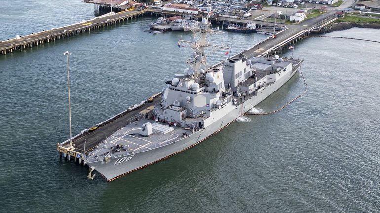 Des navires de guerre américains arrivés dans la capitale haïtienne Port-au-Prince