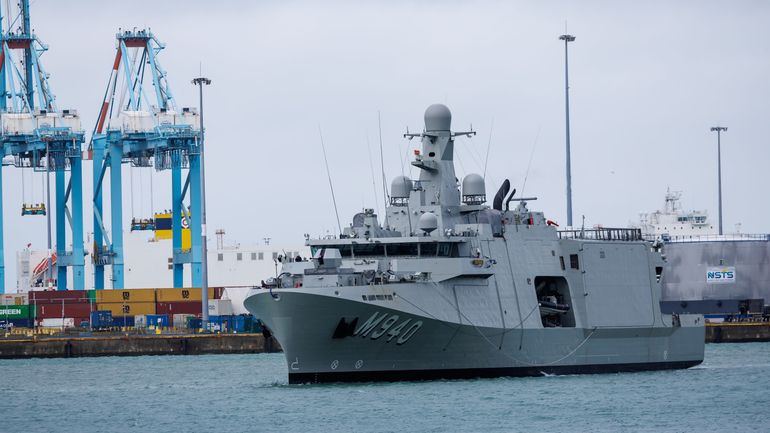 Avarie sur un navire militaire belge : enquête ouverte, le sabotage parmi les pistes envisagées