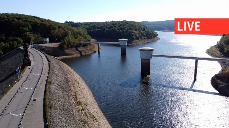 Direct - Incendie dans les Hautes Fagnes : les barrages d'Eupen et de la Gileppe sont à nouveau accessibles, mais pas certaines zones forestières
