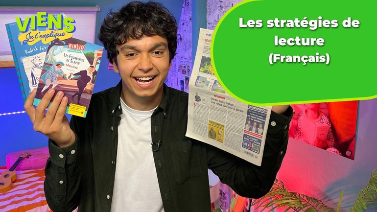 On passe en revue des stratégies de lecture dans Viens, je t'explique : quiz et explications