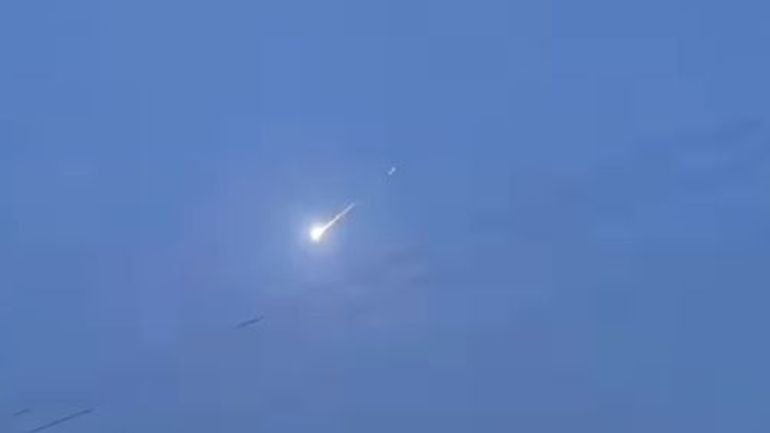Quel est ce "bolide lumineux" aperçu un peu partout dans le ciel wallon ce dimanche soir ?