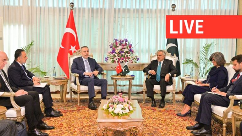 Direct - Guerre au Moyen-Orient : les chefs de diplomatie du Pakistan, de l'Arabie saoudite, de la Turquie et de l'Egypte se rencontrent ce dimanche