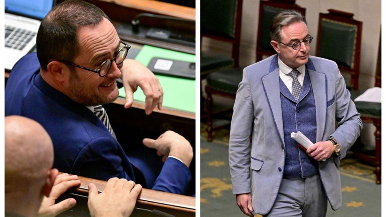"Une personne adulte ne se comporte pas ainsi" : De Wever s’en prend à Van Quickenborne après son intervention de 23 heures à la Chambre