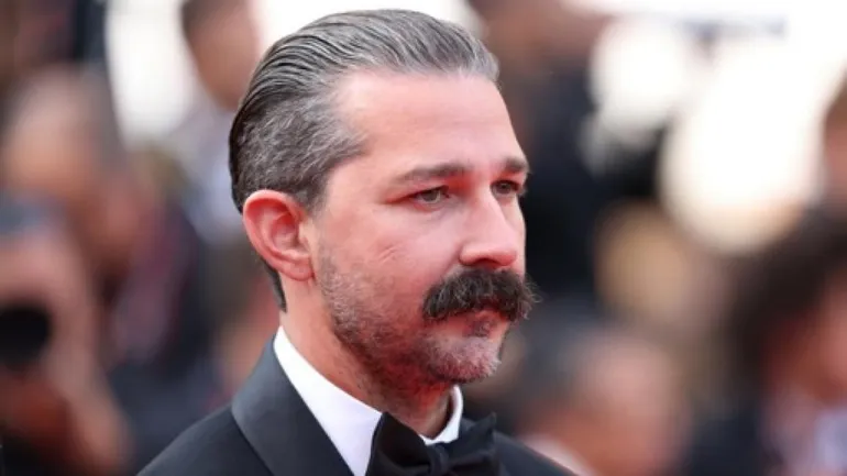 L’acteur américain Shia LaBeouf arrive pour la projection du film « The Phoenician Scheme » lors de la 78e édition du Festival de Cannes, à Cannes, dans le sud de la France, le 18 mai 2025.
