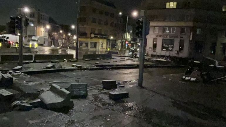 Anderlecht : Bruxelles Mobilité porte plainte suite à des dégradations sur le chantier de la chaussée de Mons