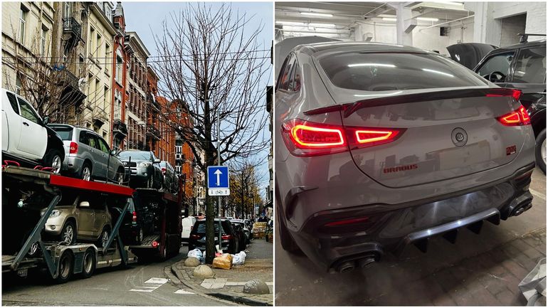 Opération de police d’envergure rue Heyvaert : un véhicule de 450.000 euros parmi les saisies Opération de police d’envergure rue Heyvaert : un véhicule de 450.000 euros parmi les saisies