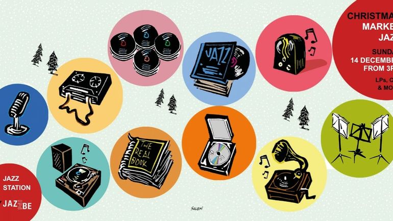 Un Marché de Noël, une jam session, du jazz made in belgium le 14 décembre à la Jazz Station