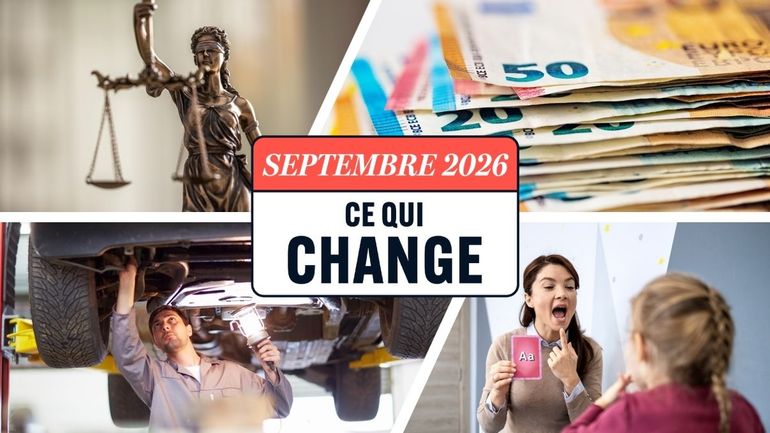 Nouveau Code pénal, logopédie en visio, avoirs dormants... Voici ce qui change ce 1er septembre