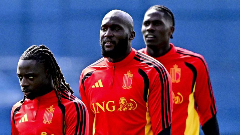 Premier entraînement des Diables Rouges aux USA : 25 joueurs