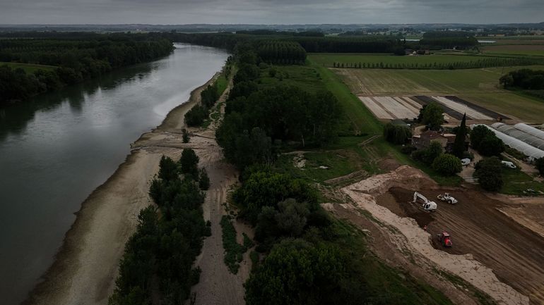 France : après les inondations d'avril dans le sud-ouest, la coûteuse reconstruction des digues de la Garonne